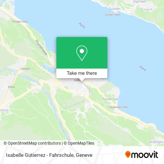 Isabelle Gutierrez - Fahrschule map