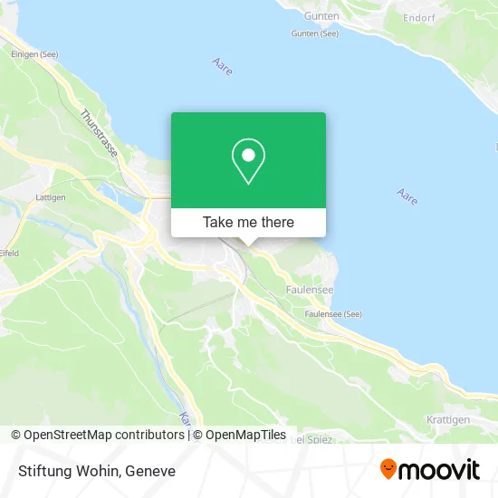 Stiftung Wohin map