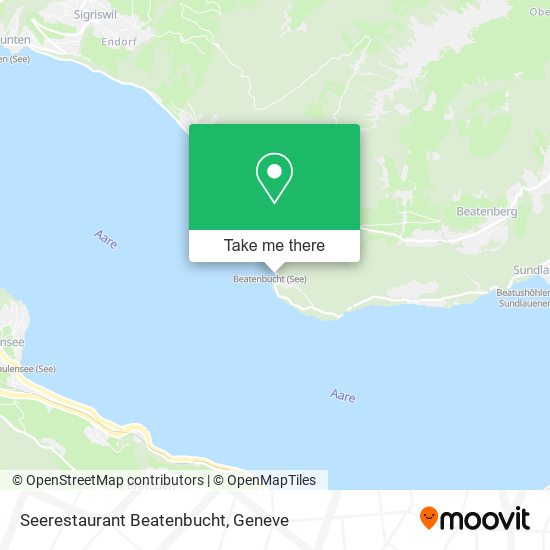Seerestaurant Beatenbucht map