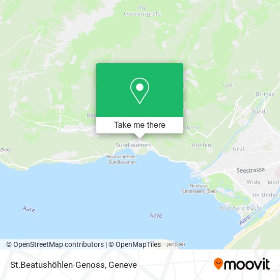 St.Beatushöhlen-Genoss map