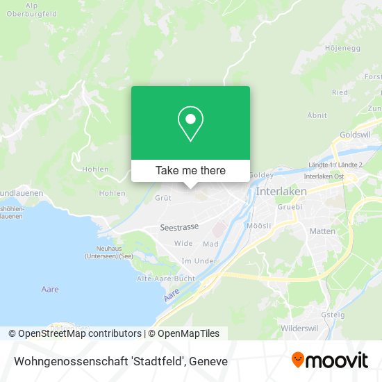 Wohngenossenschaft 'Stadtfeld' map