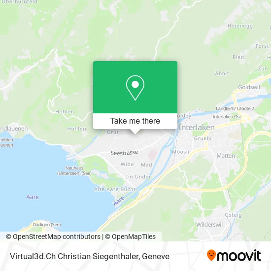 Virtual3d.Ch Christian Siegenthaler map