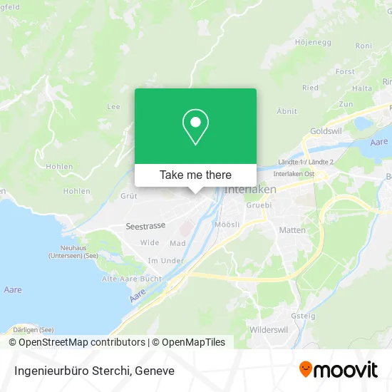 Ingenieurbüro Sterchi map