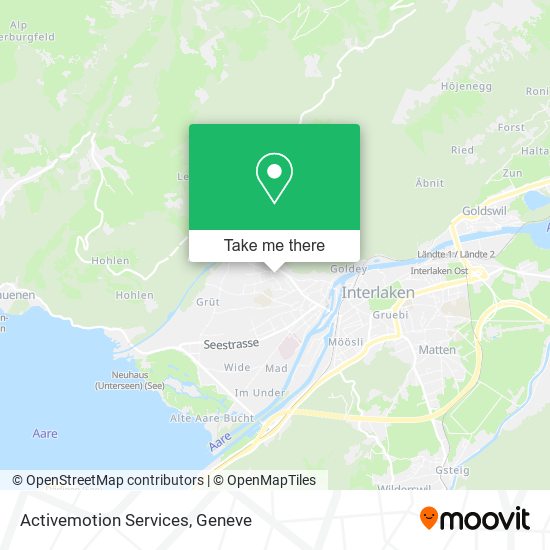 Activemotion Services map