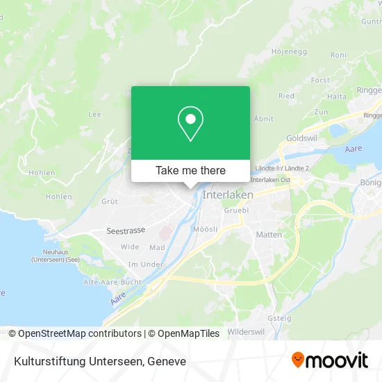 Kulturstiftung Unterseen map