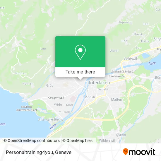Personaltraining4you map