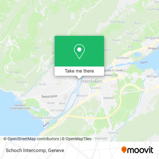 Schoch Intercomp map