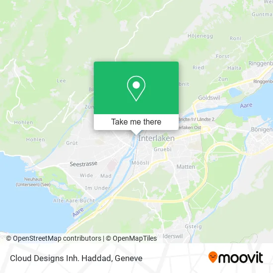 Cloud Designs Inh. Haddad map