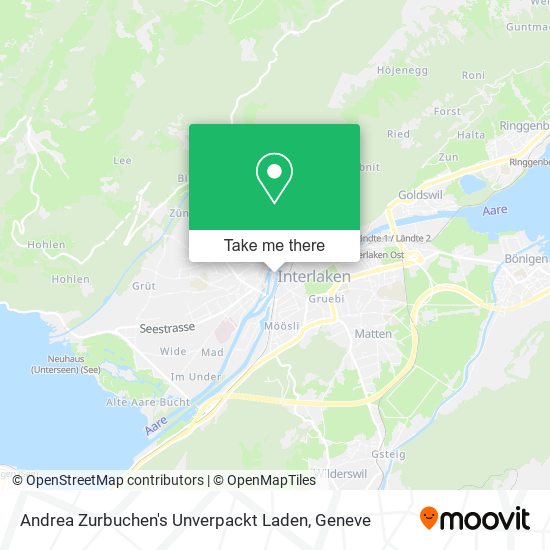 Andrea Zurbuchen's Unverpackt Laden map