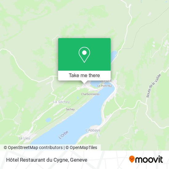 Hôtel Restaurant du Cygne map