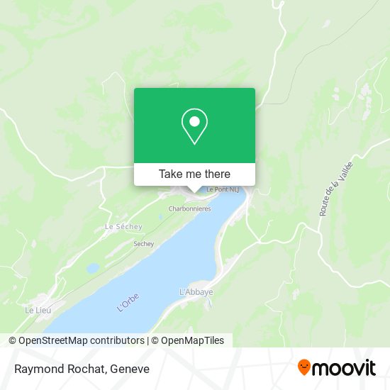 Raymond Rochat map