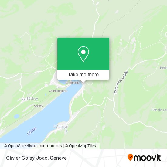 Olivier Golay-Joao map