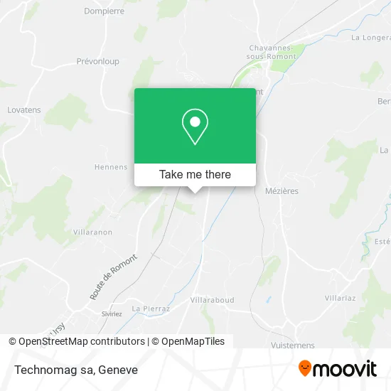 Technomag sa map