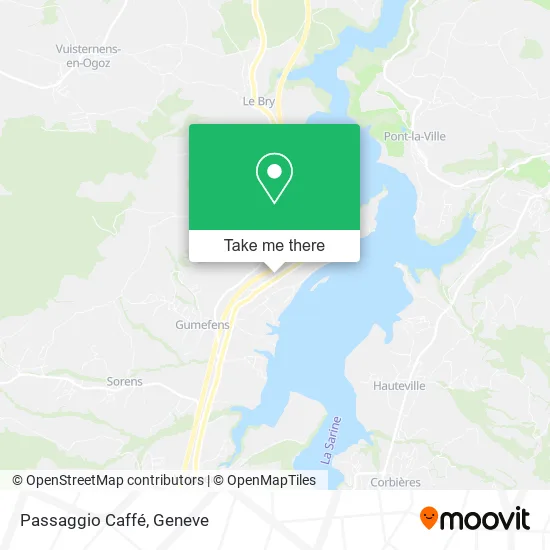 Passaggio Caffé map