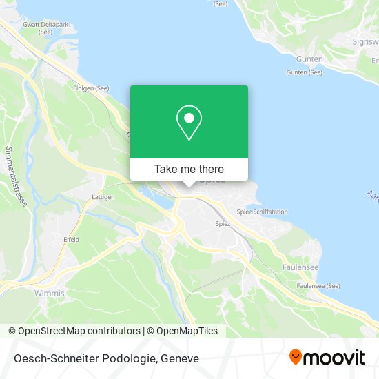Oesch-Schneiter Podologie map
