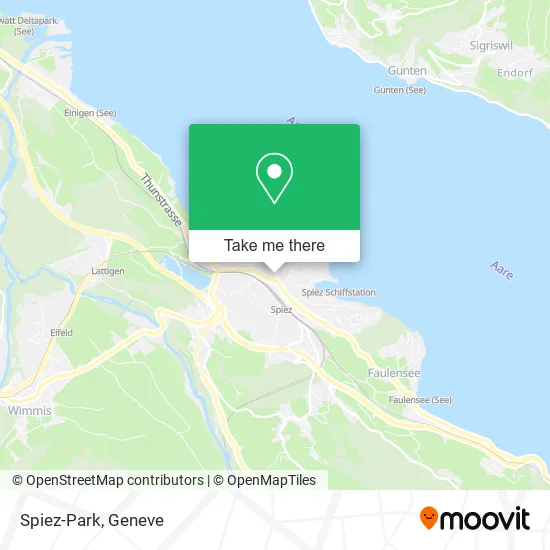 Spiez-Park map