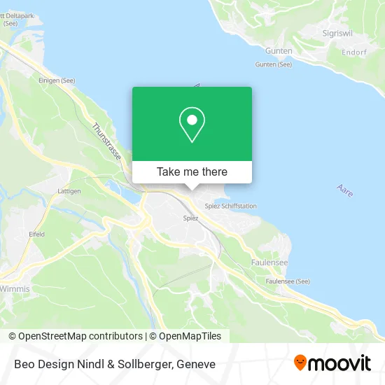 Beo Design Nindl & Sollberger map
