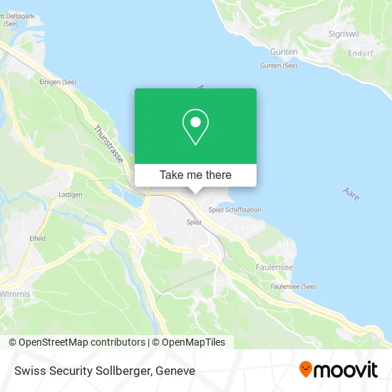 Swiss Security Sollberger map