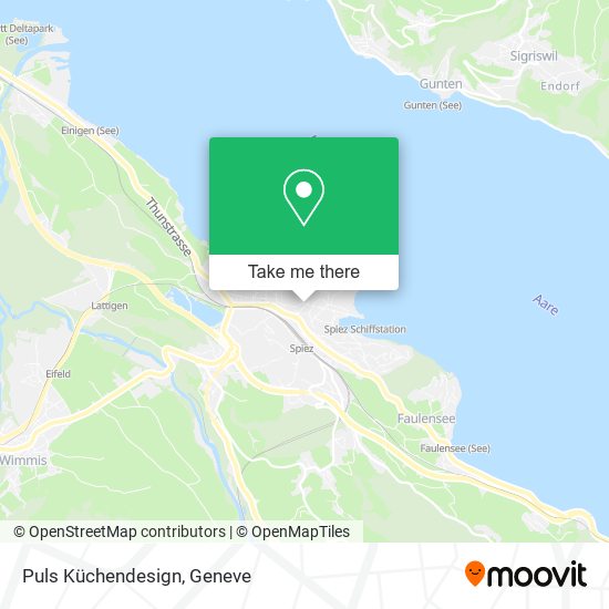 Puls Küchendesign map