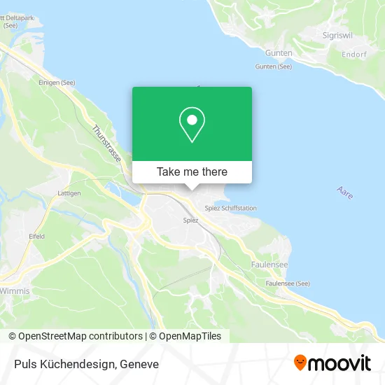 Puls Küchendesign map