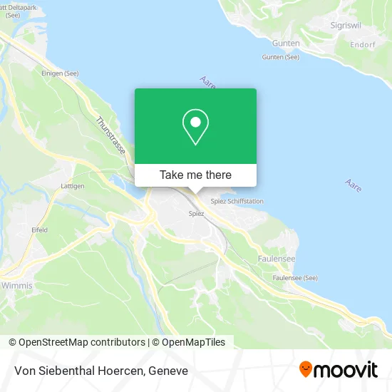 Von Siebenthal Hoercen map