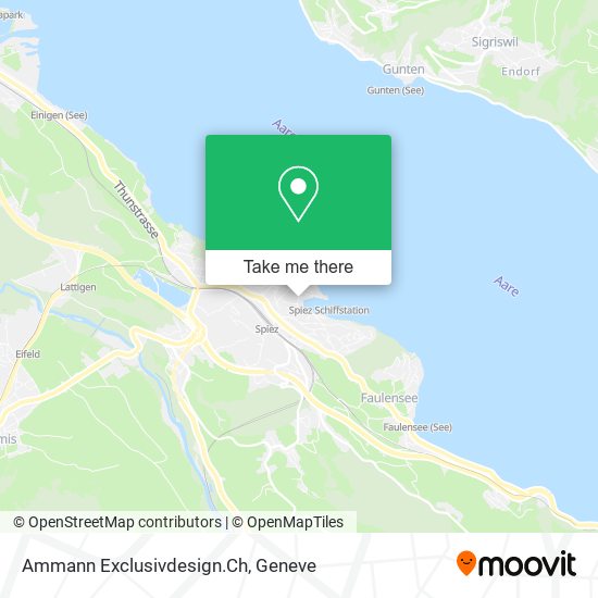 Ammann Exclusivdesign.Ch map