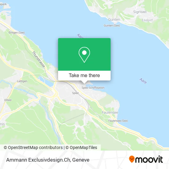 Ammann Exclusivdesign.Ch map