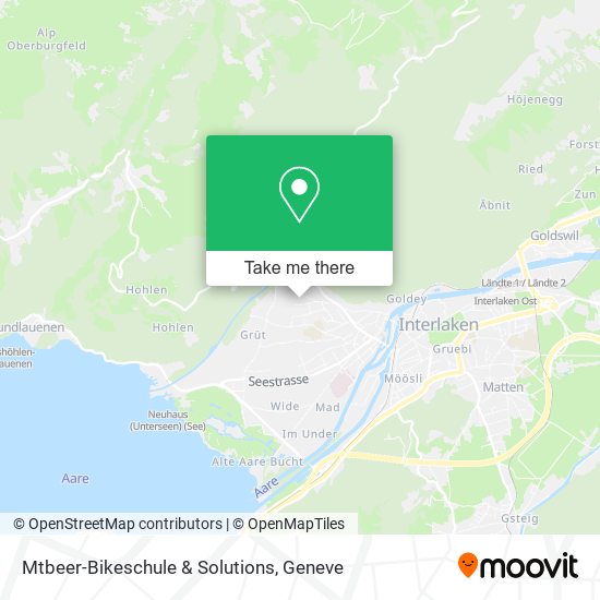 Mtbeer-Bikeschule & Solutions map