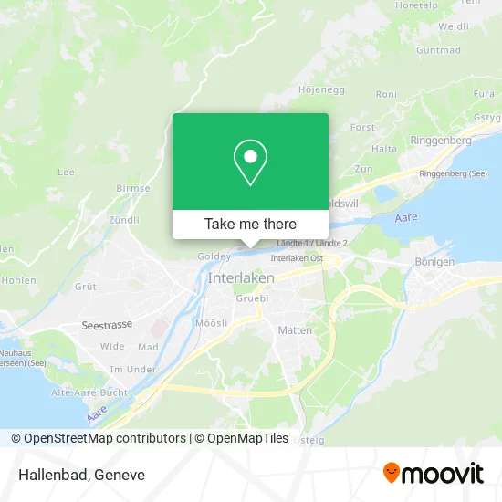 Hallenbad map