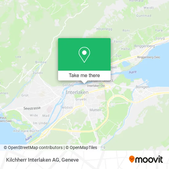 Kilchherr Interlaken AG map