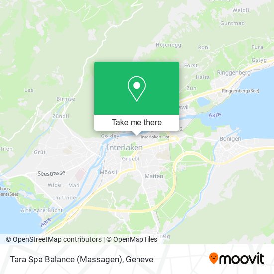 Tara Spa Balance (Massagen) map