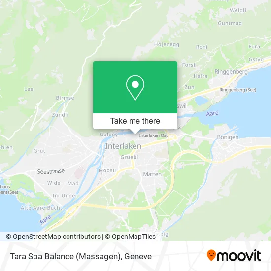 Tara Spa Balance (Massagen) map
