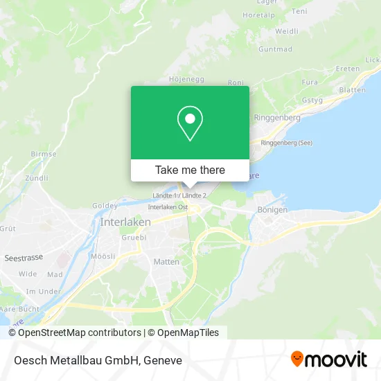Oesch Metallbau GmbH map