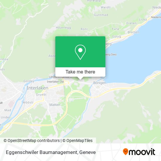 Eggenschwiler Baumanagement map