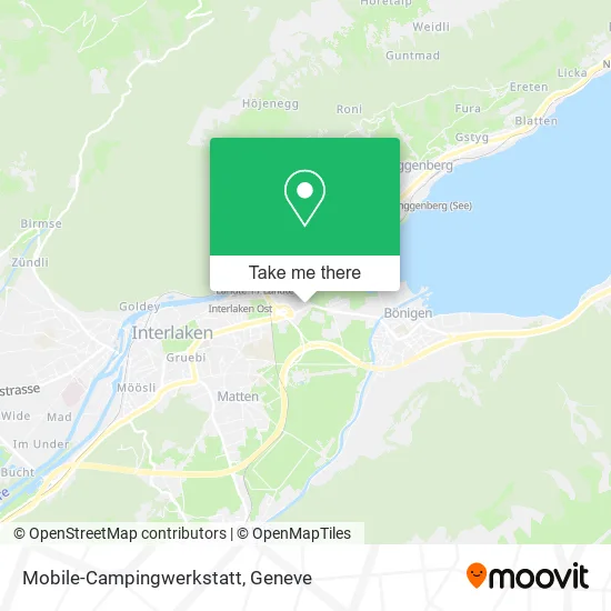 Mobile-Campingwerkstatt map
