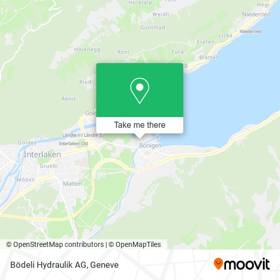 Bödeli Hydraulik AG map