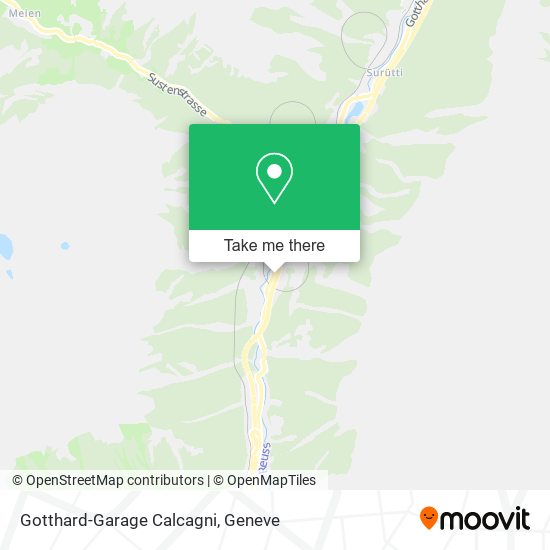 Gotthard-Garage Calcagni map