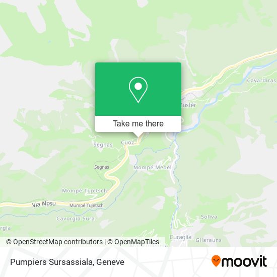 Pumpiers Sursassiala map