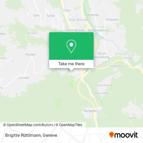 Brigitte Rüttimann map