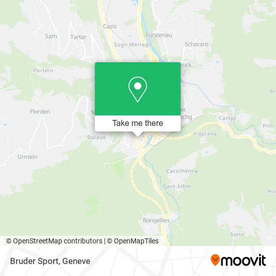 Bruder Sport map