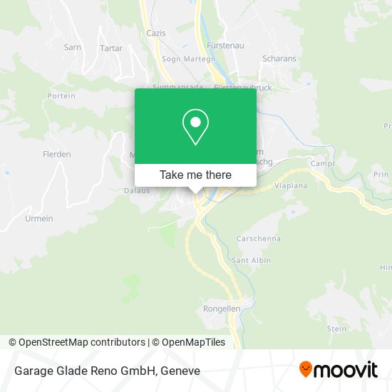 Garage Glade Reno GmbH map