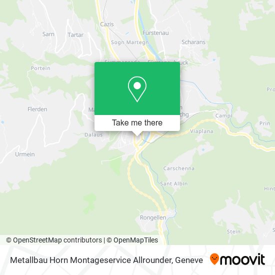 Metallbau Horn Montageservice Allrounder map