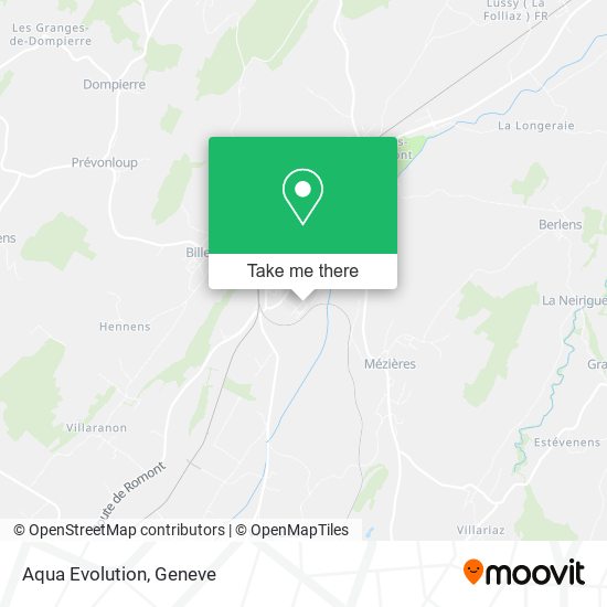 Aqua Evolution map