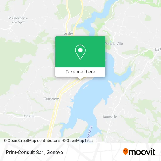 Print-Consult Sàrl map