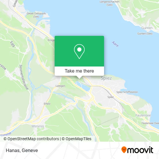 Hanas map