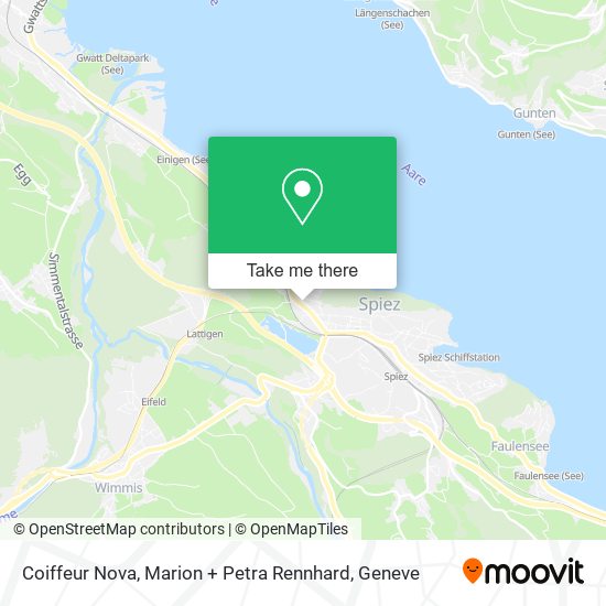 Coiffeur Nova, Marion + Petra Rennhard map