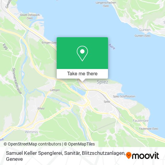 Samuel Keller Spenglerei, Sanitär, Blitzschutzanlagen map
