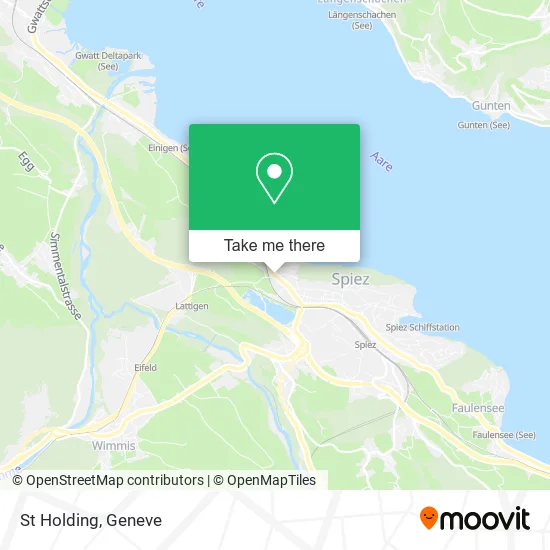 St Holding map