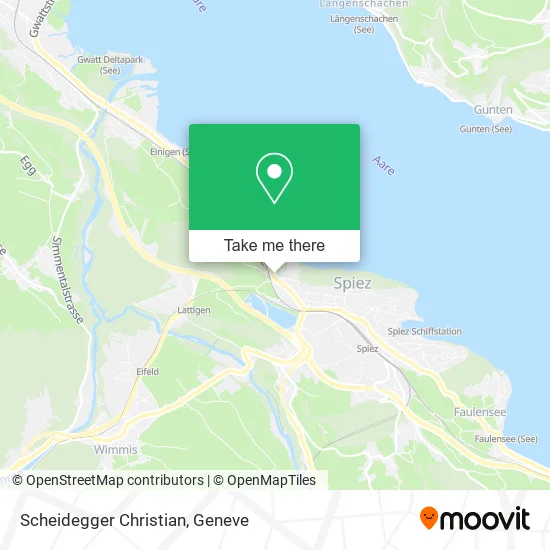 Scheidegger Christian map