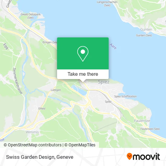 Swiss Garden Design map